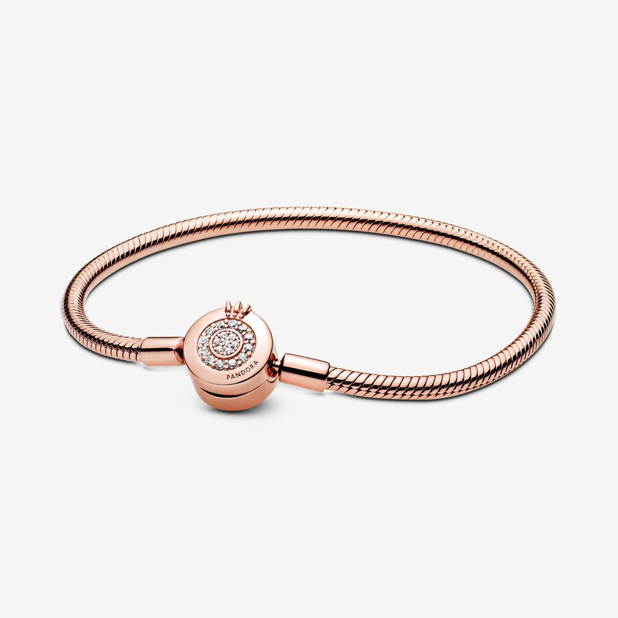 Pulseira Snake "O"coroa Pandora Moments